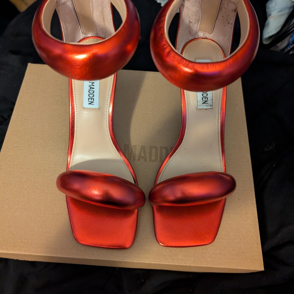 Steve Madden Bold Red Heels